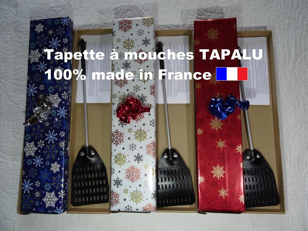 Tapette à Mouches Cuir Manche Incassable